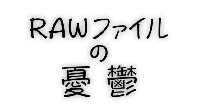 Rawとjpeg撮って出しをわかりやすく解説 Rawだから画質がキレイ は間違い へちまノート